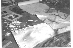 7 der Tisch, Saal Restaurant Weiss Kreuz, Felsberg, 1980