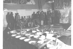 9 Multimedia Installation, Saal Restaurant Stern, Felsberg, 1980